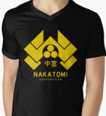 Nakatomi Corporation Men's V-Neck T-Shirt