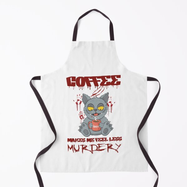 Item preview, Coffee Makes Me Feel Less Murdery designed and sold by IzzyTheWizz.