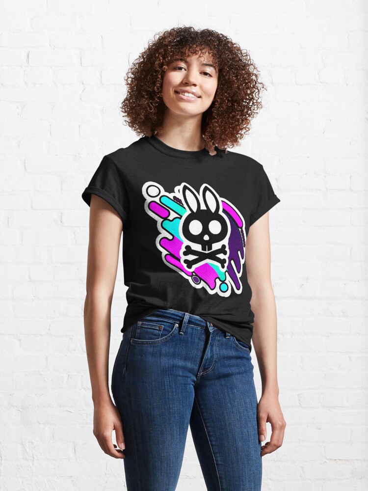 Disover Skull and Bones Bunny Classic T-Shirt