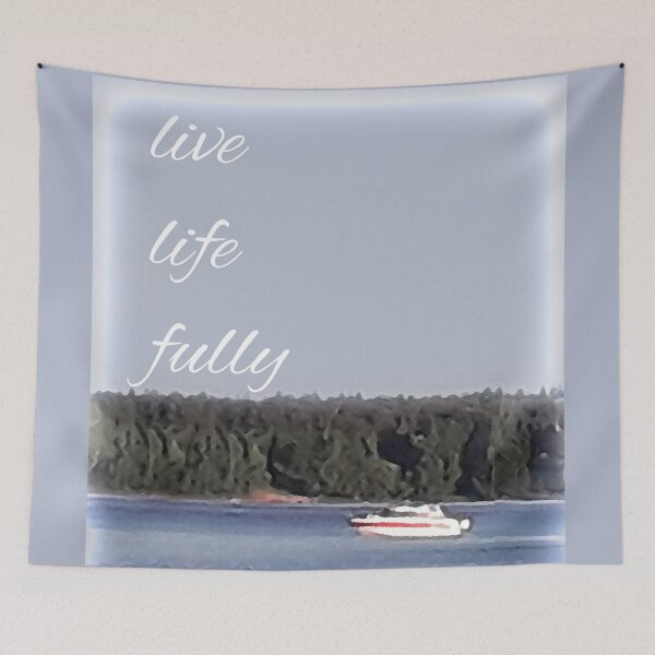 Item preview, Living fully | BestSeller | Best Quality | Trending designed and sold by saf-saf.