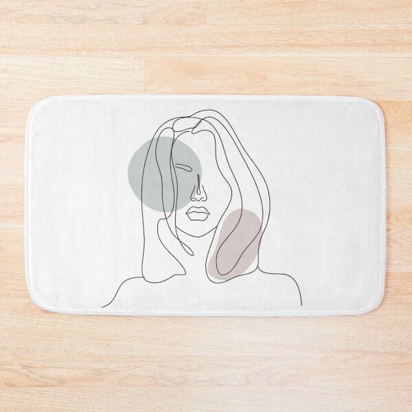 Item preview, Minimalism Female Face Outline | Modern Women Lineart designed and sold by SoulmaTee-2021.