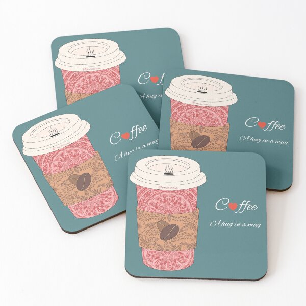 Item preview, Coffee - A hug in a mug designed and sold by Thatartdose.