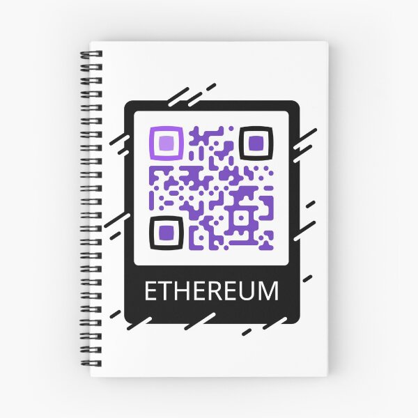 Item preview, Ethereum Crypto Scannable QR Code (Design 3) designed and sold by Gorgonize.