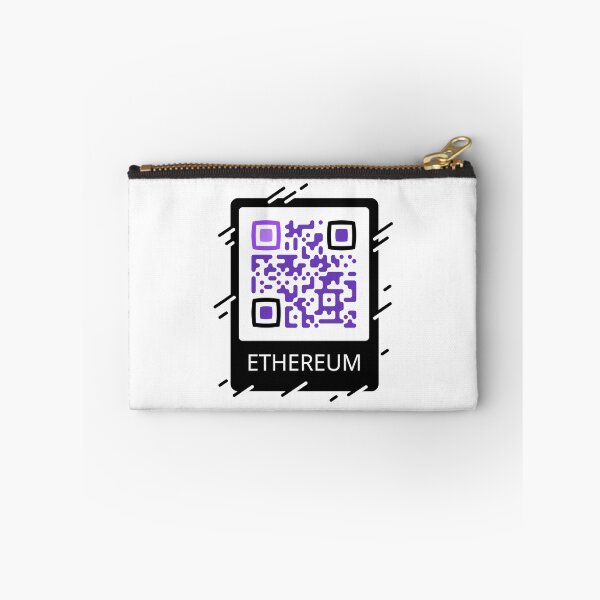 Item preview, Ethereum Crypto Scannable QR Code (Design 3) designed and sold by Gorgonize.