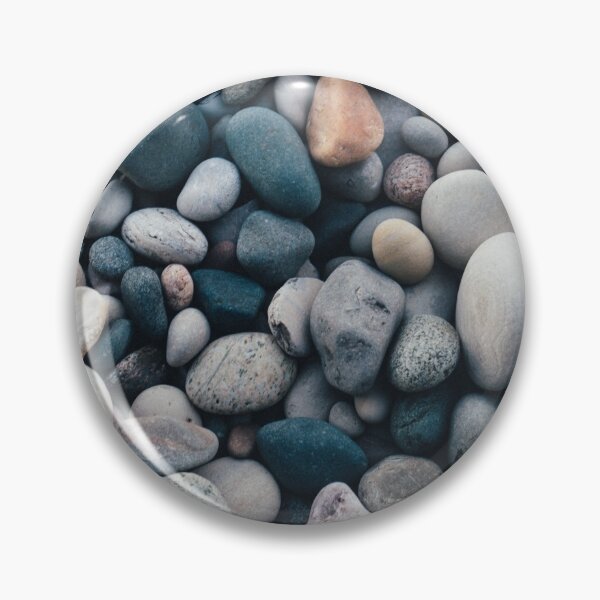Item preview, black stone rocks pebbles designed and sold by sbrstore.
