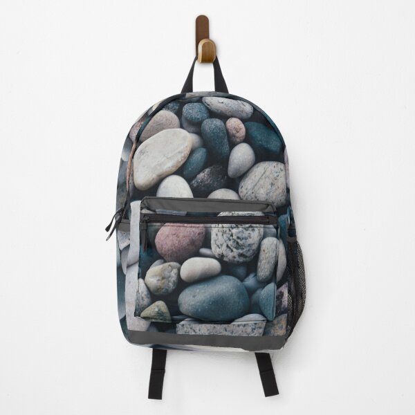 Item preview, black stone rocks pebbles designed and sold by sbrstore.