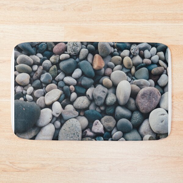 Item preview, black stone rocks pebbles designed and sold by sbrstore.