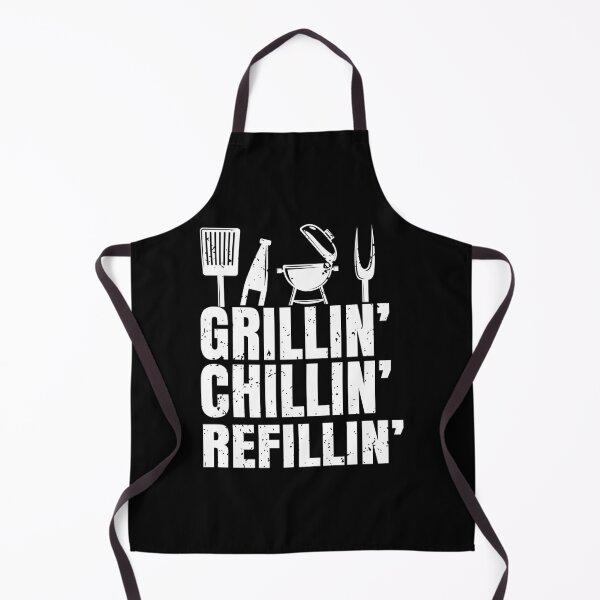 Item preview, Grilling Chilling Refilling Barbecue Smoking Meat BBQ designed and sold by ELAB27.