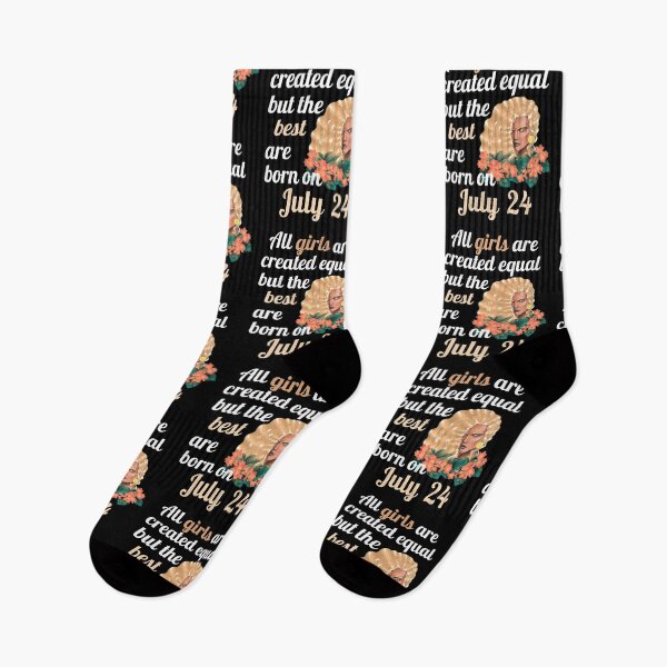 Item preview, All Girls Are Created Equal But The Best Are Born On July 24 designed and sold by Crafty-Mornings.