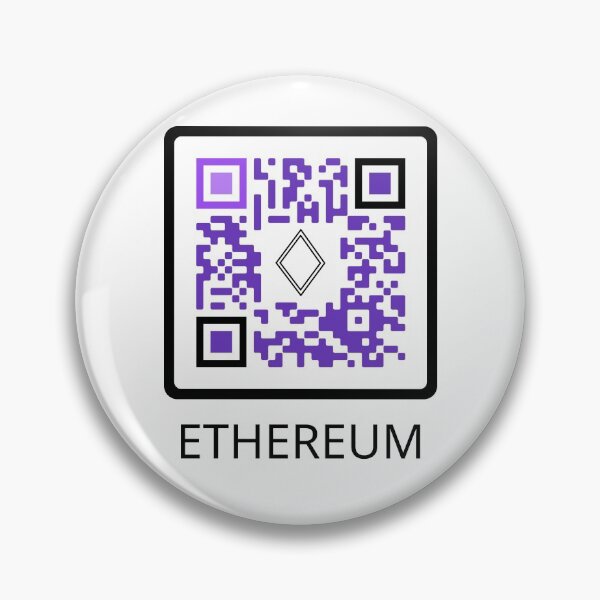 Item preview, Ethereum Crypto Scannable QR Code (Design 4) designed and sold by Gorgonize.