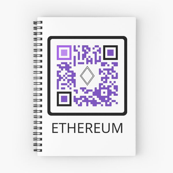 Item preview, Ethereum Crypto Scannable QR Code (Design 4) designed and sold by Gorgonize.