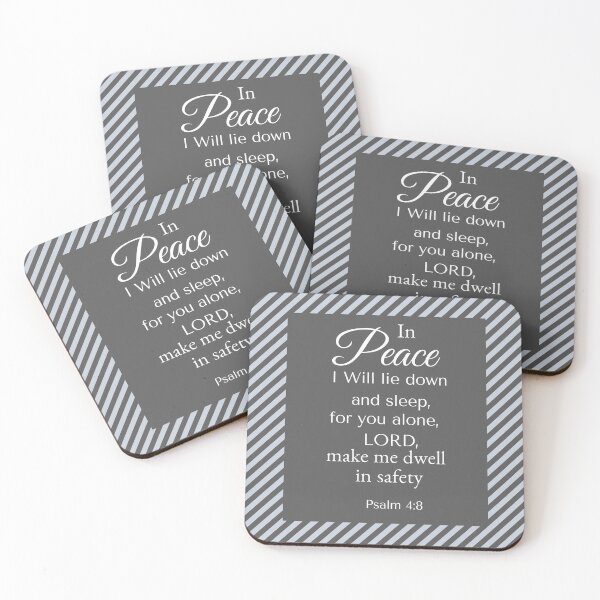 Item preview, In peace psalm sticker 4 8 designed and sold by AliDeus.