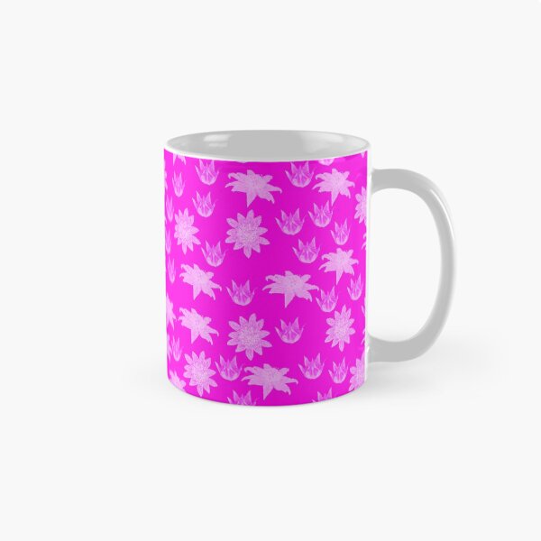 Item preview,  Pink Australian Flannel Flower pattern on fuchsia background designed and sold by Kestrelle.