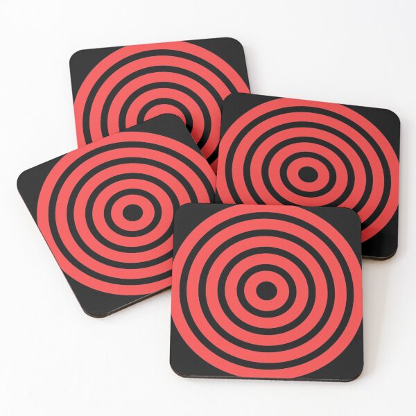 Item preview, Reb black Target Circle designed and sold by Monaymonay.