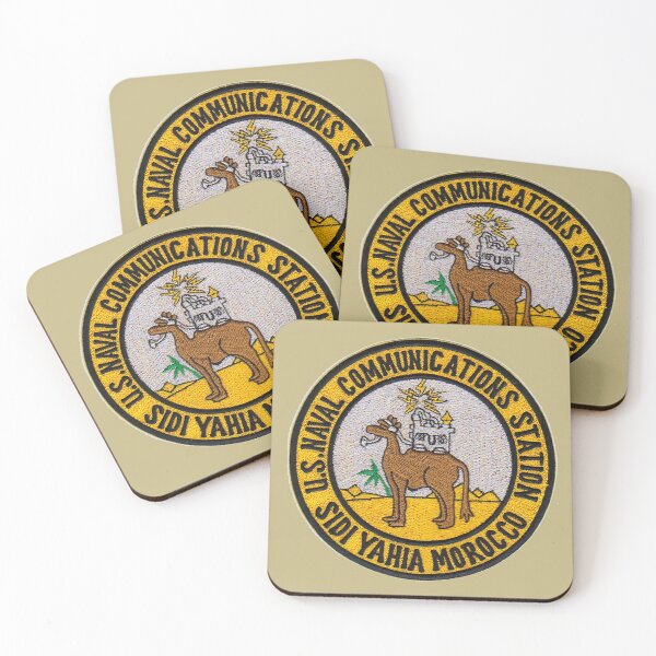 Item preview, NAVAL COMMUNICATION STATION, SIDI YAHIA, MOROCCO designed and sold by militarygifts.