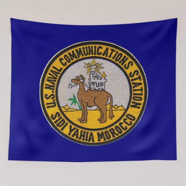 Item preview, NAVAL COMMUNICATION STATION, SIDI YAHIA, MOROCCO designed and sold by militarygifts.