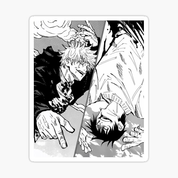 Gojo vs Toji | Jujutsu Kaisen Sticker