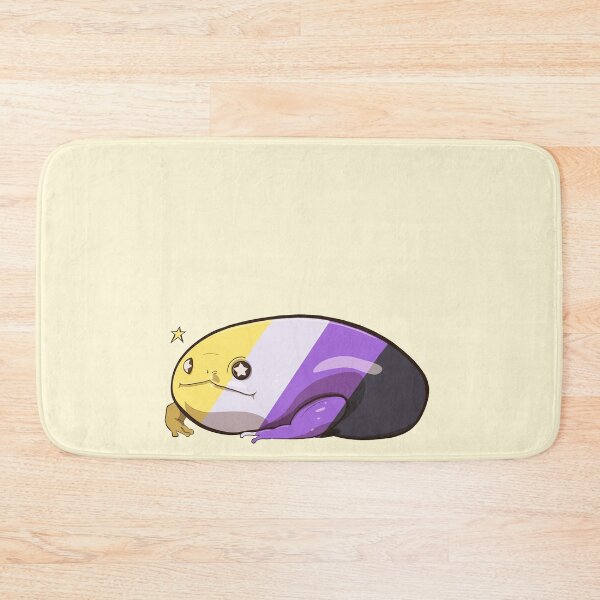 Item preview, Nonbinary Pride Chubby Frog designed and sold by Shay King.