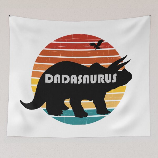 Item preview, Daddy saurus Fathers Day  Dad Papa Dinosaur Men Vintage  designed and sold by adrianazola.
