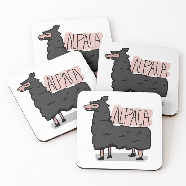 Item preview, Alpaca Just Standing There designed and sold by MechMerchClub.