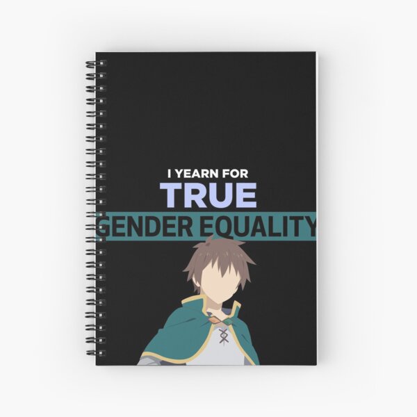 Konosuba Kazuma Gender Equality Quote Canvas Print for Sale by  TheOtakuZone