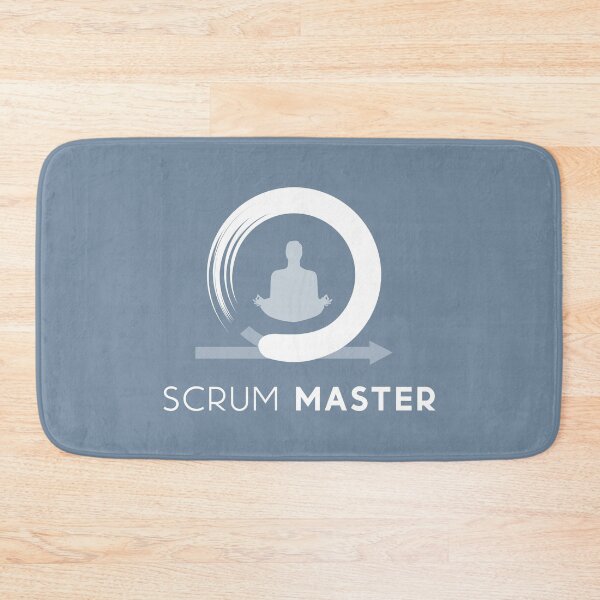 Item preview, Agile Male Scrum Master designed and sold by PrairieGrouse.