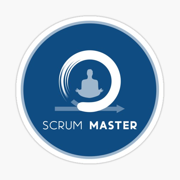 Item preview, Agile Male Scrum Master designed and sold by PrairieGrouse.