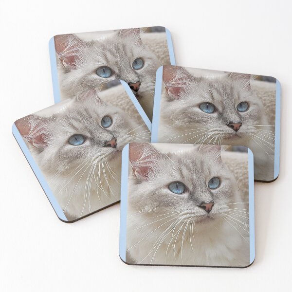 Item preview, Maia the lynx ragdoll cat queen designed and sold by Fluffycat2020.