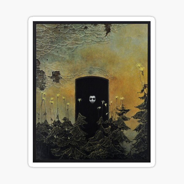 Item preview, Untitled, by Zdzisław Beksiński designed and sold by JustContemplate.