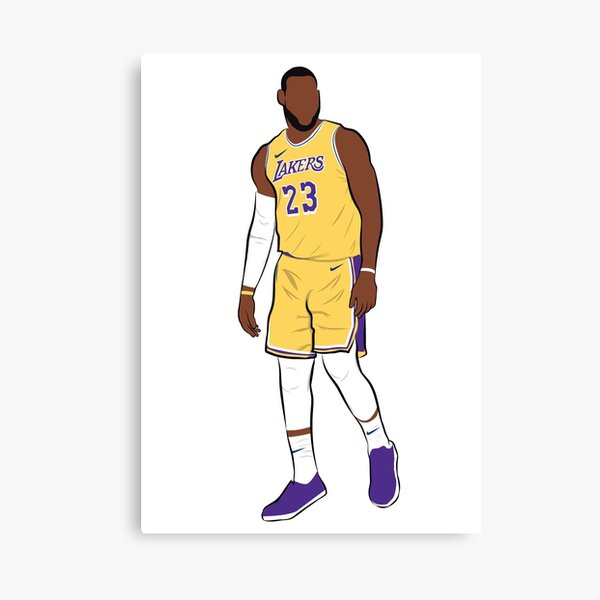 Lebron James Los Angeles Lakers Jersey Number Art Print 1 Youth T-Shirt by  Joe Hamilton - Pixels