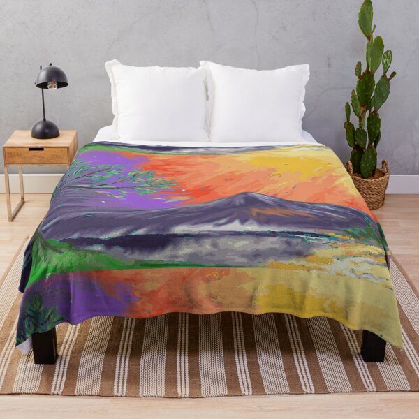 Item preview, Sunset Mountain Tree designed and sold by kilmenyreade.