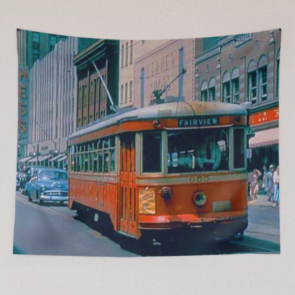 Item preview, Fairview Trolley Allentown PA, Downtown, Hess's, Vintage Photograph designed and sold by Nostrathomas66.