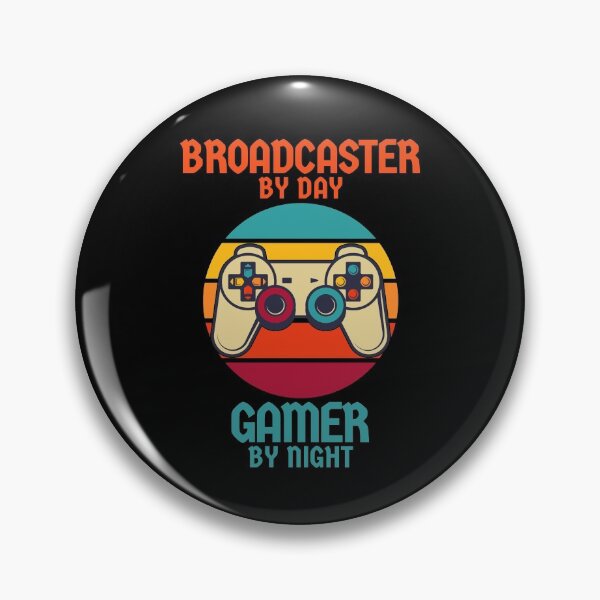 Item preview, Broadcaster Gamer designed and sold by choisanezine.