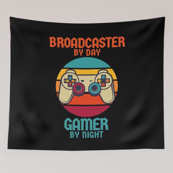 Item preview, Broadcaster Gamer designed and sold by choisanezine.