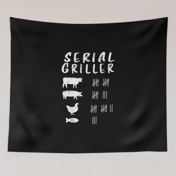 Item preview, Serial Griller Funny Grilling Grill BBQ Master designed and sold by ELAB27.