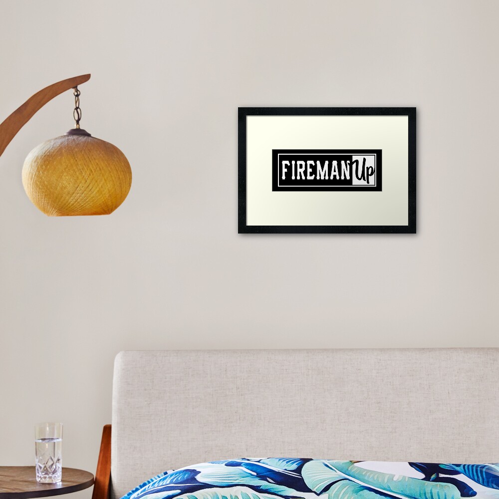 Item preview, Framed Art Print designed and sold by FiremanUP.