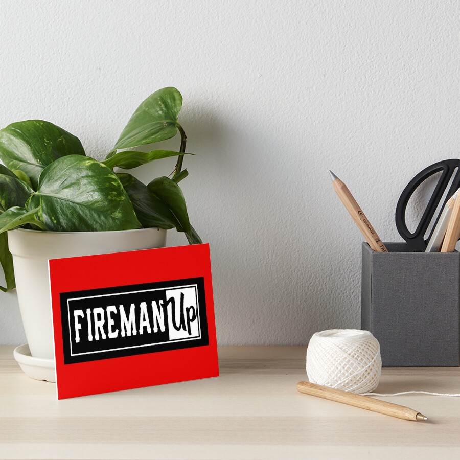 Item preview, Art Board Print designed and sold by FiremanUP.