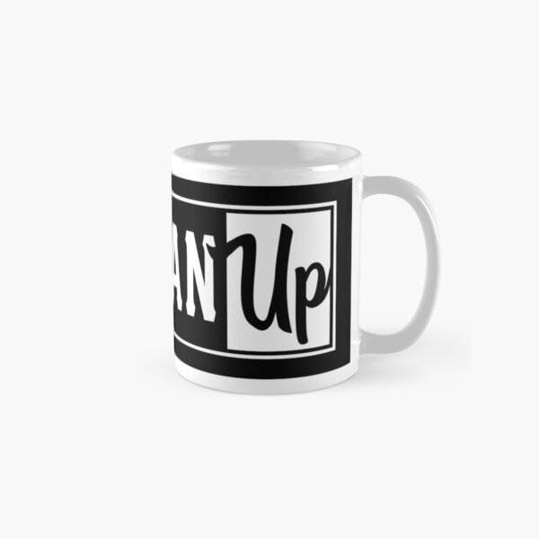 Fireman Up Square Logo Classic Mug
