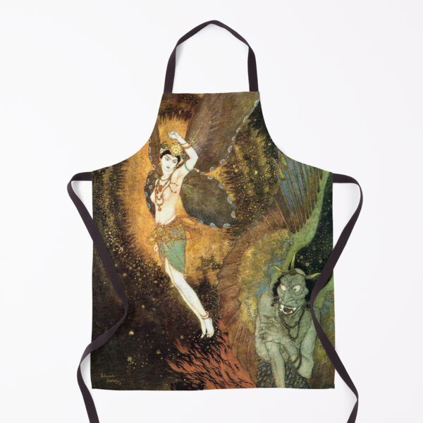 Item preview, Dahnash and Meymooneh - Princess Badoura - Arabian Nights - Edmund Dulac designed and sold by forgottenbeauty.