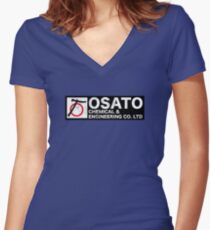 Osato Chemical Engineering Women's Fitted V-Neck T-Shirt