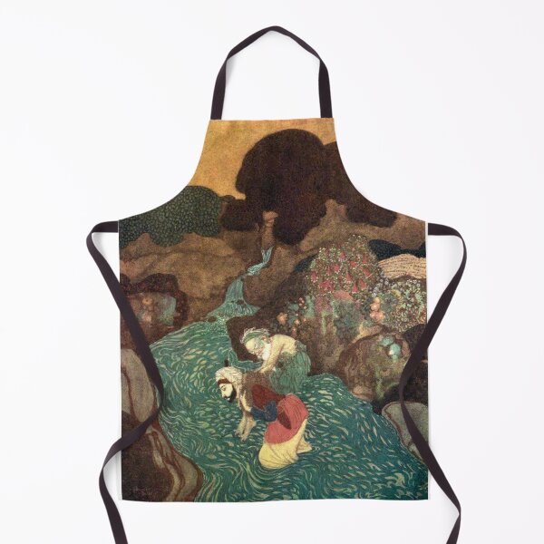 Item preview, The Old Man of the Sea - Sinbad the Sailor - Arabian Nights - Edmund Dulac designed and sold by forgottenbeauty.