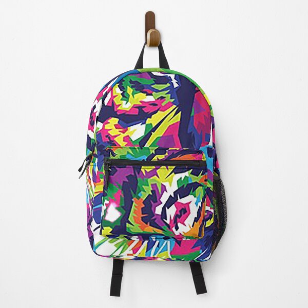 Item preview, Rainbow tiger, pride, king of jungle, color block tiger, whiskers, roar, big cat, hunter, fierce designed and sold by Nostrathomas66.