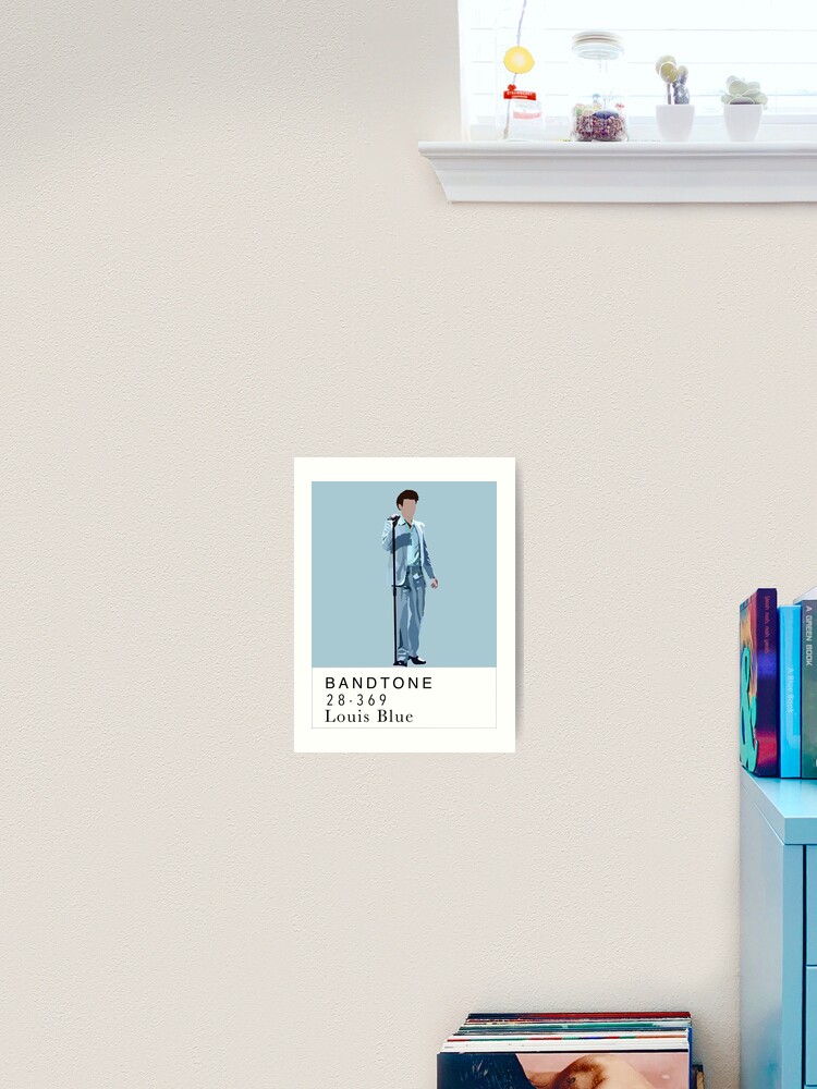 Louis Blue Pantone Paint Card Greeting Card for Sale by Molly Stern