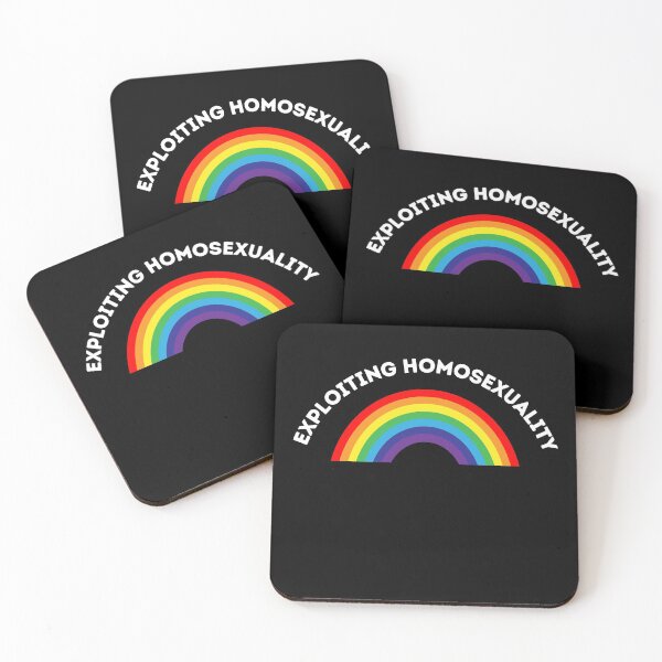 Item preview, Exploiting Homosexuality Funny Pride Joke designed and sold by SingofSolace.