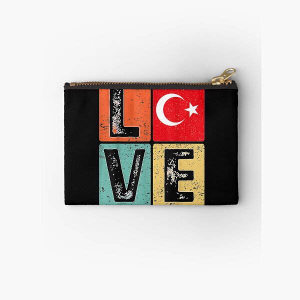 Item preview, Vintage Retro I Love Turkey Flag For Turkish Pride Gift  designed and sold by avareid3.