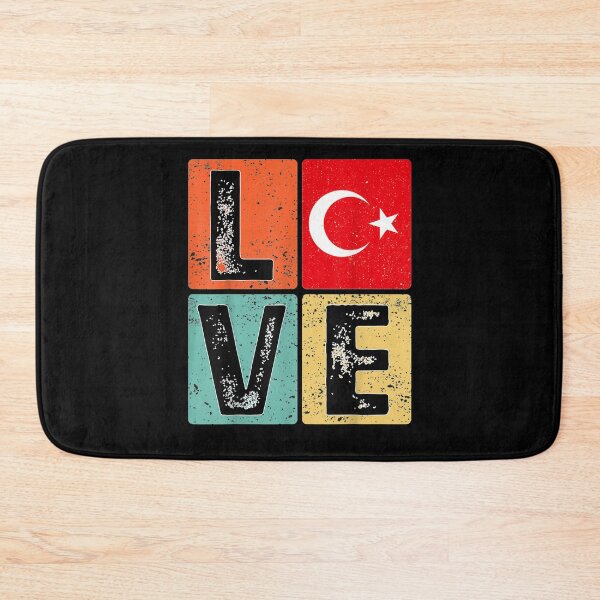 Item preview, Vintage Retro I Love Turkey Flag For Turkish Pride Gift  designed and sold by avareid3.