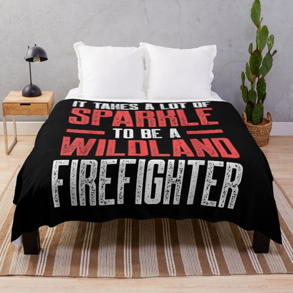 Wildland heroes firefighters online blanket