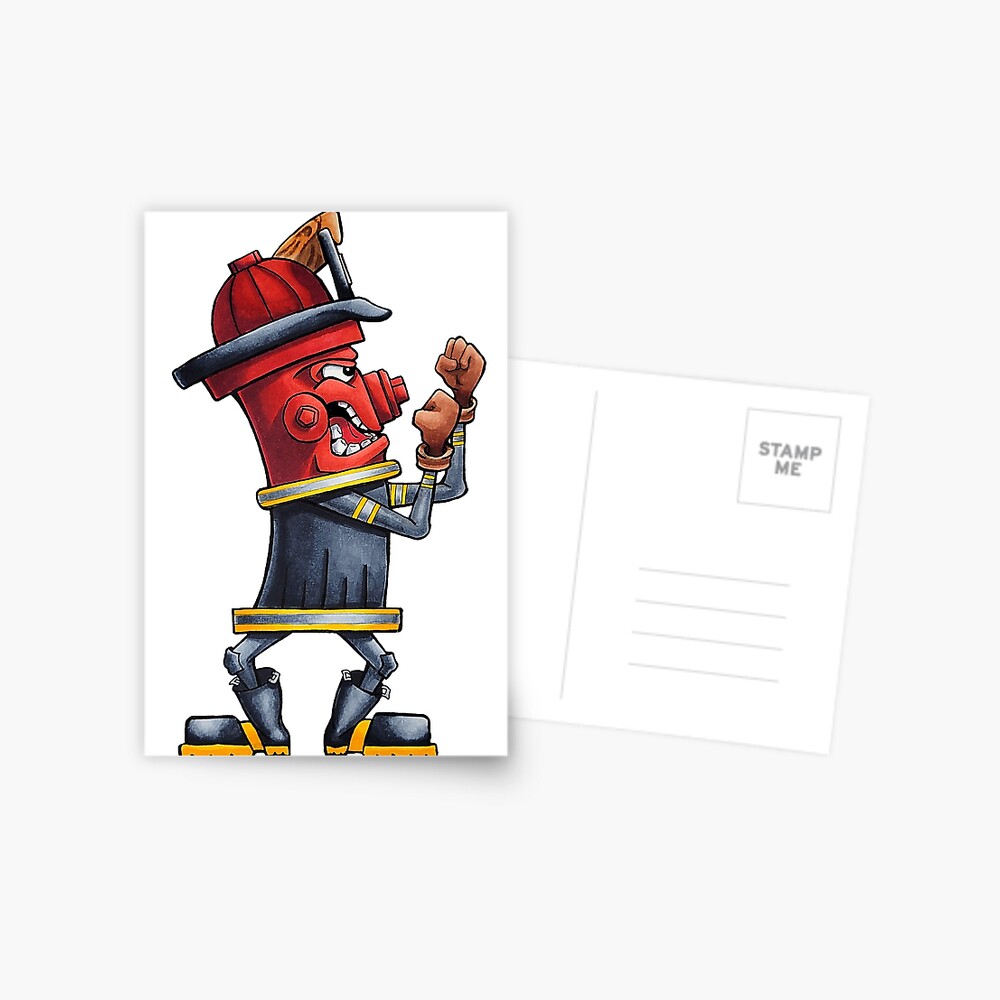 Item preview, Postcard designed and sold by FiremanUP.