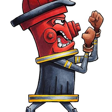 Artwork thumbnail, Hydrant Fire Fighter Fireman Up by FiremanUP