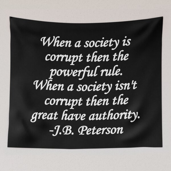 Item preview, When a society is corrupt the powerful rule. BE designed and sold by ThreadsByCampion.